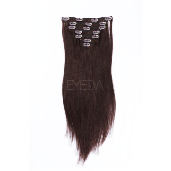 Clip in extensions for thick hair LJ016